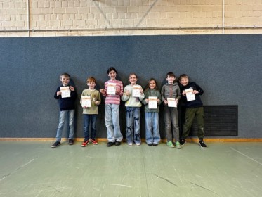 &Uuml;berreichung der Sportabzeichen